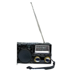 Ραδιόφωνο Πολλαπλών Λειτουργιών FM/AM/SW Andowl Q-SY621 μαύρο