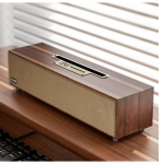 Ρετρό Ηχείο Bluetooth 2.5" με Θέση για Κινητό Andowl Q-YX2240 2.5" - Ανοιχτό Καφέ