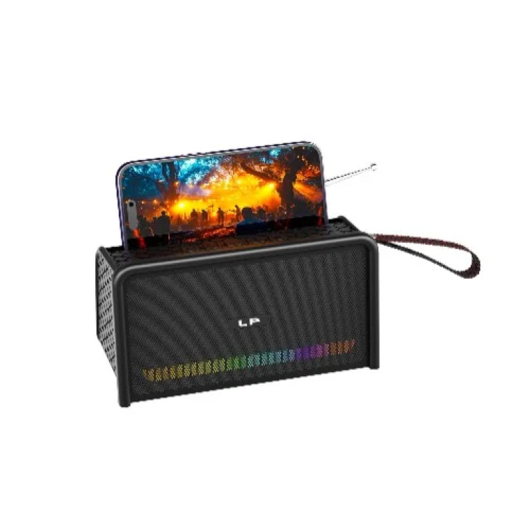 Φορητό Ηχείο Bluetooth 8W Με RGB Φωτισμό, FM, USB/TF & Ηλιακό Πάνελ LP-V86 SUN Mini