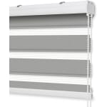 Ρολοκουρτίνα διπλή (zebra) 150x180cm SDS-27568 γκρι