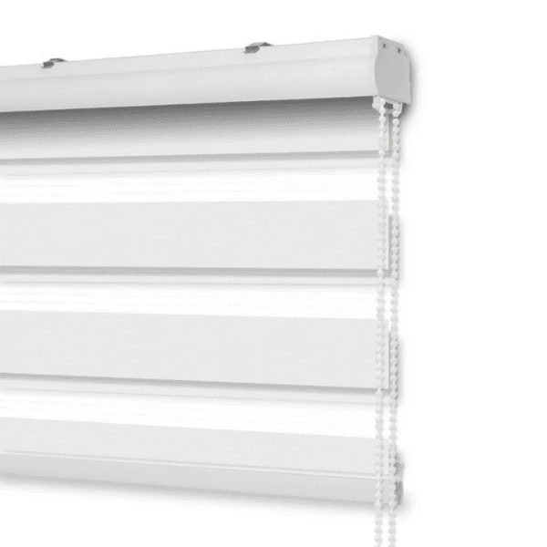 Ρολοκουρτίνα διπλή (zebra) 150x180cm SDS-27568 λευκό