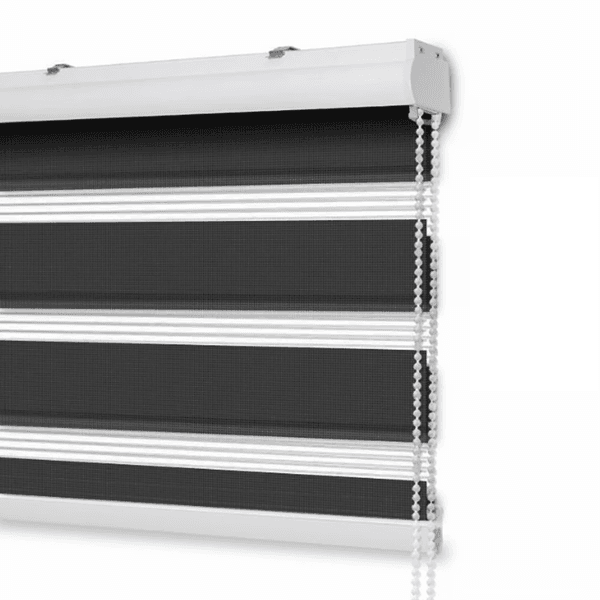 Ρολοκουρτίνα διπλή (zebra) 150x180cm SDS-27569 μαύρο