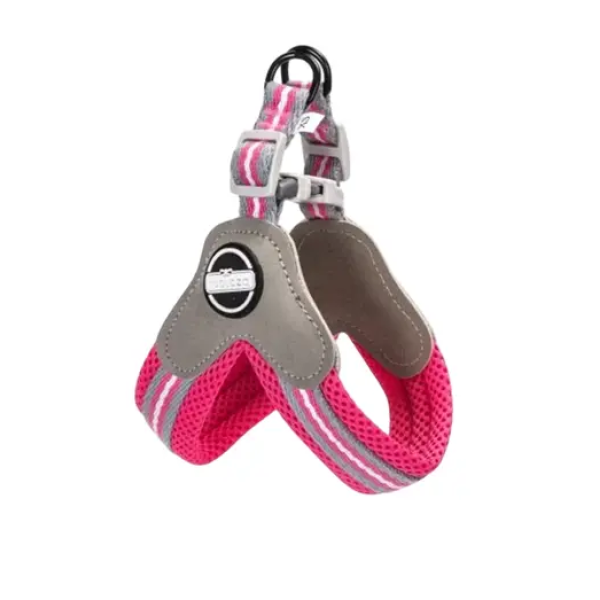 Σαμαράκι για σκύλους 28-38cm XS Nobleza - φούξια