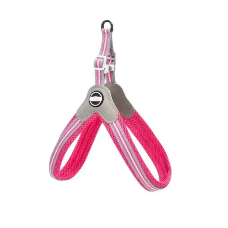 Σαμαράκι για σκύλους 56-74cm XL Nobleza - φούξια