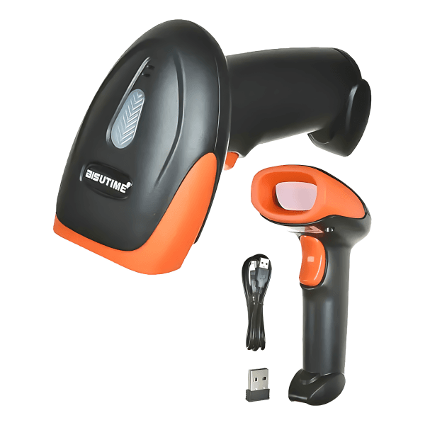 Scanner χειρός ασύρματο με δυνατότητα ανάγνωσης 1D Barcodes BG-830G μαύρο