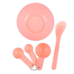 Σετ Μπολ Ανάμειξης Μάσκας Προσώπου 5 Τεμαχίων MQ-230509 Ροζ