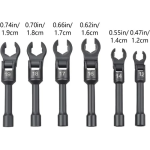 Σετ Καρυδάκια Brake Line με Άνοιγμα Crowfoot 6 Τεμαχίων - Image 3
