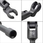 Σετ Καρυδάκια Brake Line με Άνοιγμα Crowfoot 6 Τεμαχίων - Image 4