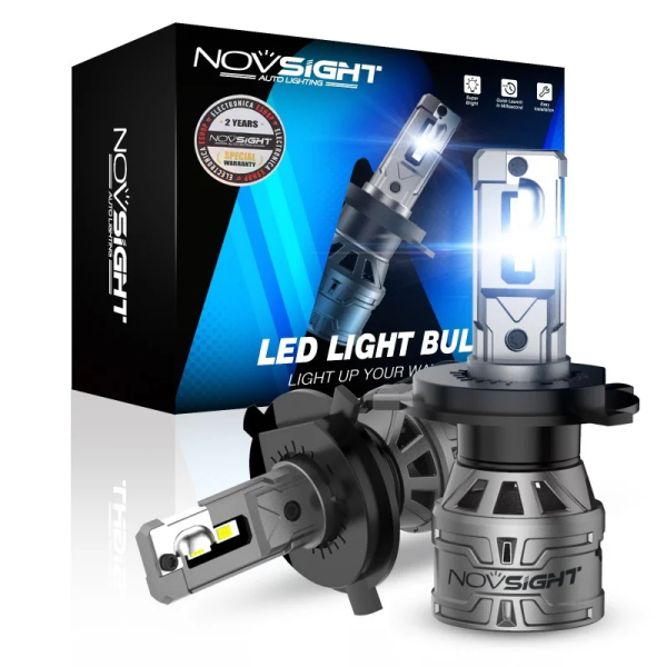 Σετ Λάμπες LED Novsight A500-N61-H4 6500K 60W 13000lm 9-32V 2τμχ