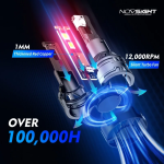 Σετ Λάμπες LED Novsight A500-N61-H4 6500K 60W 13000lm 9-32V 2τμχ - Image 4