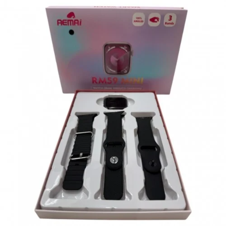 Smartwatch 38mm AEMAI RM59 Mini Μαύρο