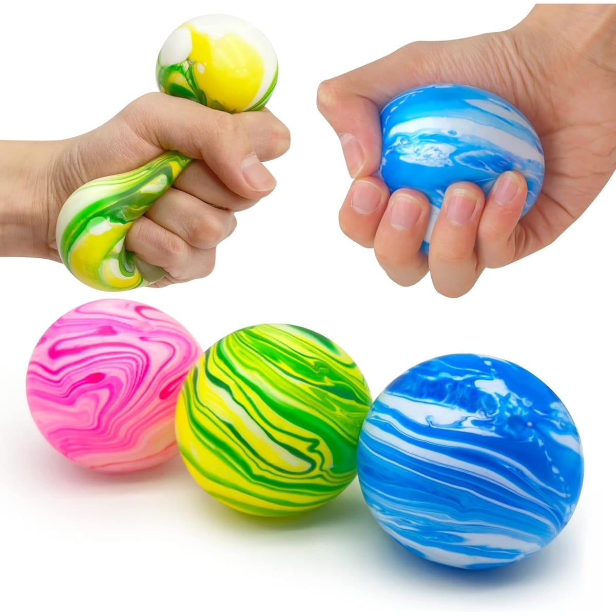 Squishy Mπαλάκι Anti-stress 86521 Mπλε