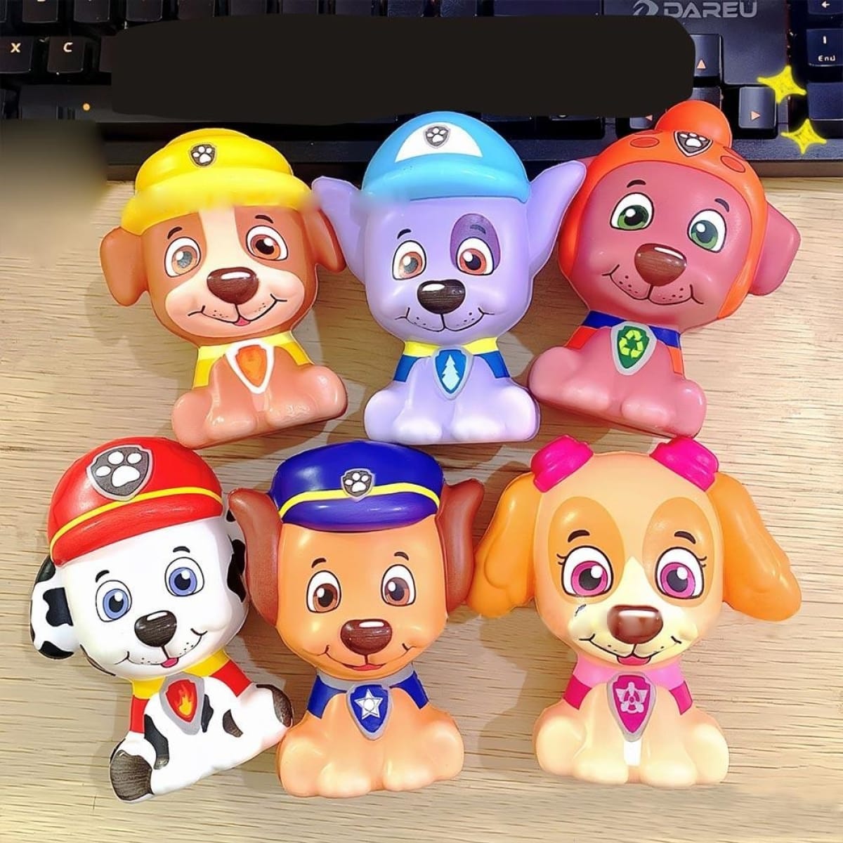 Squishy Παιχνίδι 12cm 86512 Paw Patrol Zuma