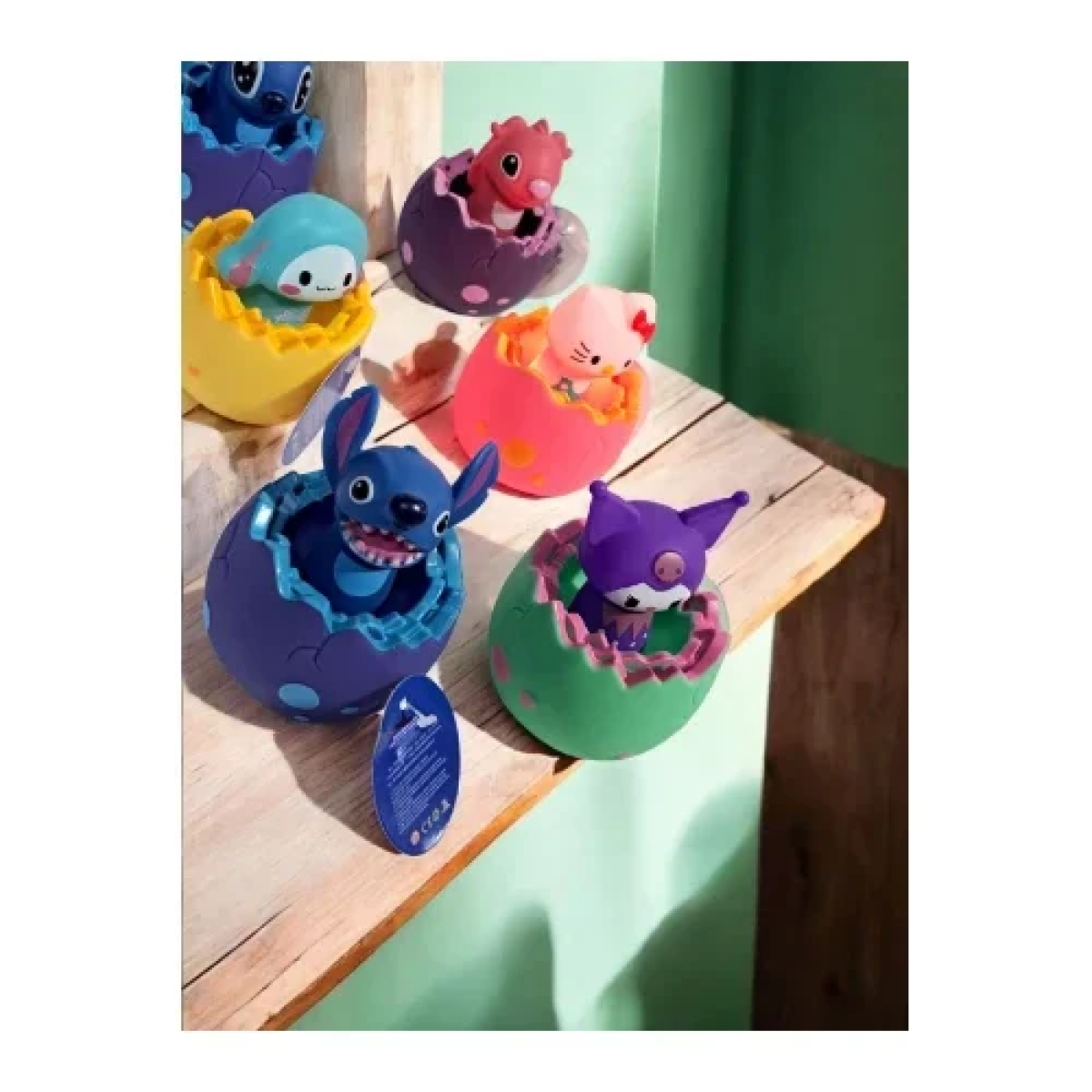 Squishy Παιχνίδι Σε Αυγό με Ήχο 86428 Stitch