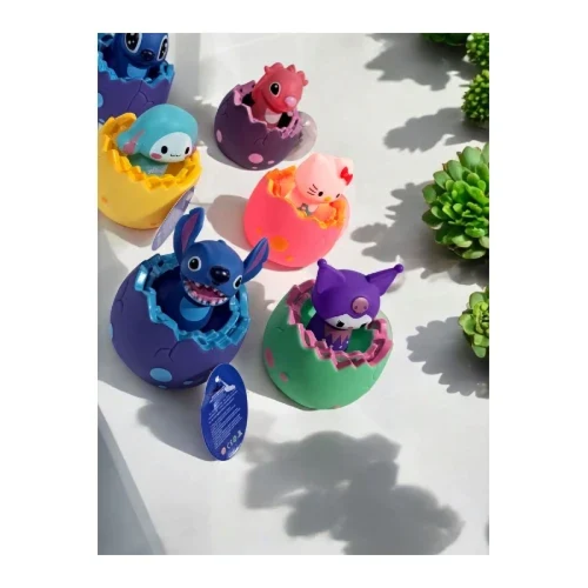 Squishy Παιχνίδι Σε Αυγό με Ήχο 86428 Stitch