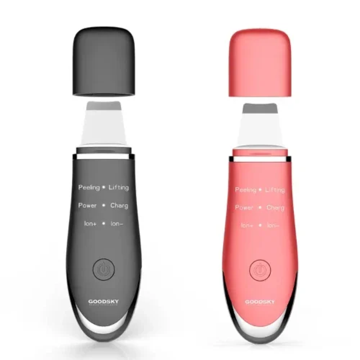 Συσκευή Καθαρισμού Προσώπου Ultrasonic Skin Scrubber HM-7178 Hoomei Κόκκινο