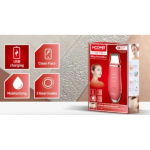 Συσκευή Καθαρισμού Προσώπου Ultrasonic Skin Scrubber HM-7178 Hoomei Κόκκινο