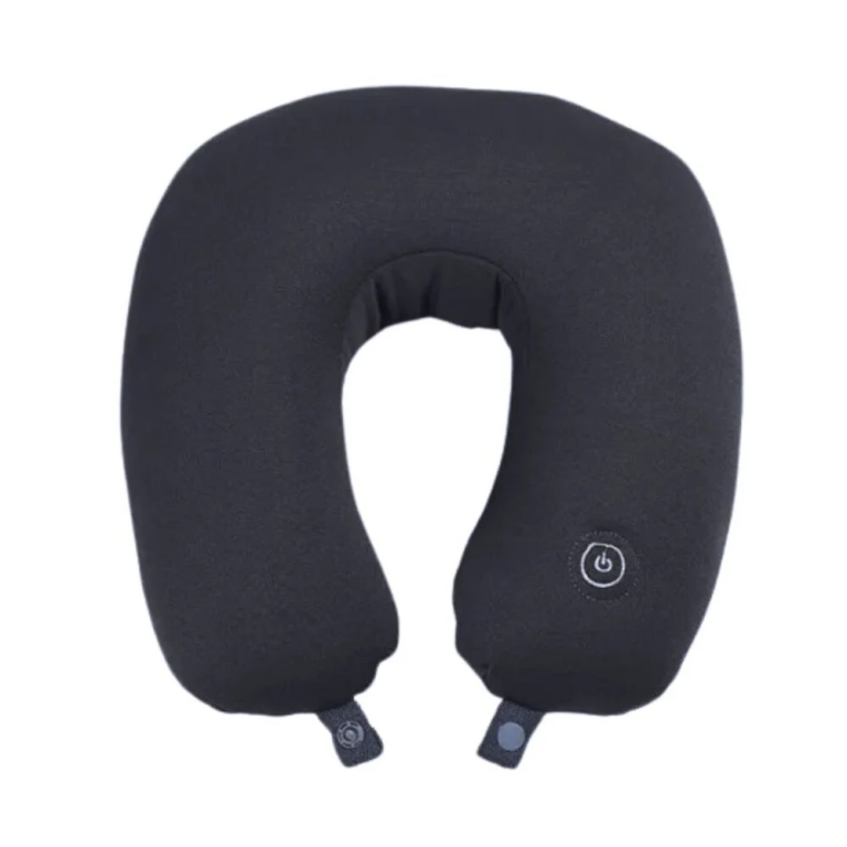 Συσκευή μασάζ - μαξιλάρι για τον αυχένα με δόνηση CX-07 Μαύρο