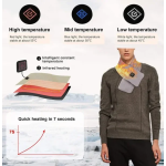Θερμαινόμενο Κασκόλ Fleece με USB για Άνεση και Χαλάρωση - Image 4