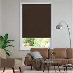 Tpster Ρόλερ Σκίασης Μερικής Συσκότισης 150x180cm Καφέ 23804