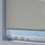 Tpster Ρόλερ Σκίασης Μερικής Συσκότισης 60x180cm Γκρι 23767