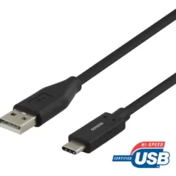 Deltaco Καλώδιο Φόρτισης USB-A σε Type C 3A