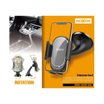 Βάση Κινητού Αυτοκινήτου Suction Cup Phone Holder με Ρυθμιζόμενα Άγκιστρα Moxom MX-VS03