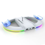 Βάση RGB για κονσόλα παιχνιδιών PS5 Ipega PG-P5S045H λευκό - Image 2
