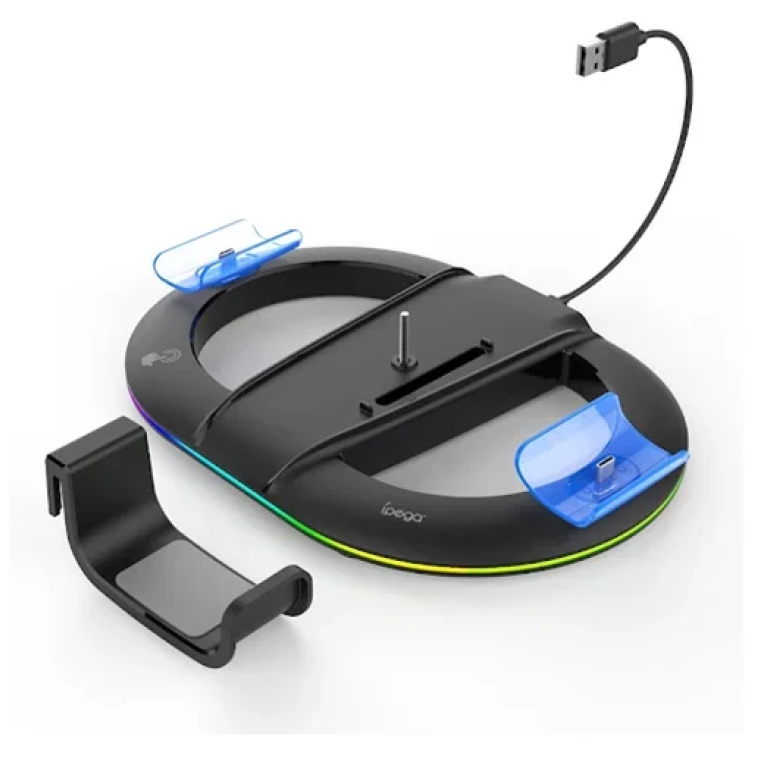 Βάση RGB για κονσόλα παιχνιδιών PS5 Ipega PG-P5S045H μαύρο