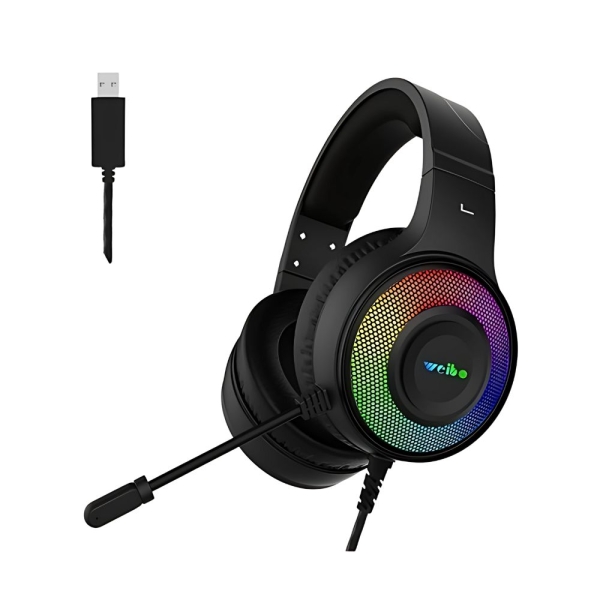 Weibo G50 Over Ear Gaming Headset με σύνδεση USB