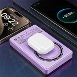 WK WP-11 Power Bank 10000mAh MagSafe – Ασύρματη & Μαγνητική Φόρτιση - Μώβ
