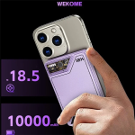 WK WP-11 Power Bank 10000mAh MagSafe – Ασύρματη & Μαγνητική Φόρτιση - Μώβ