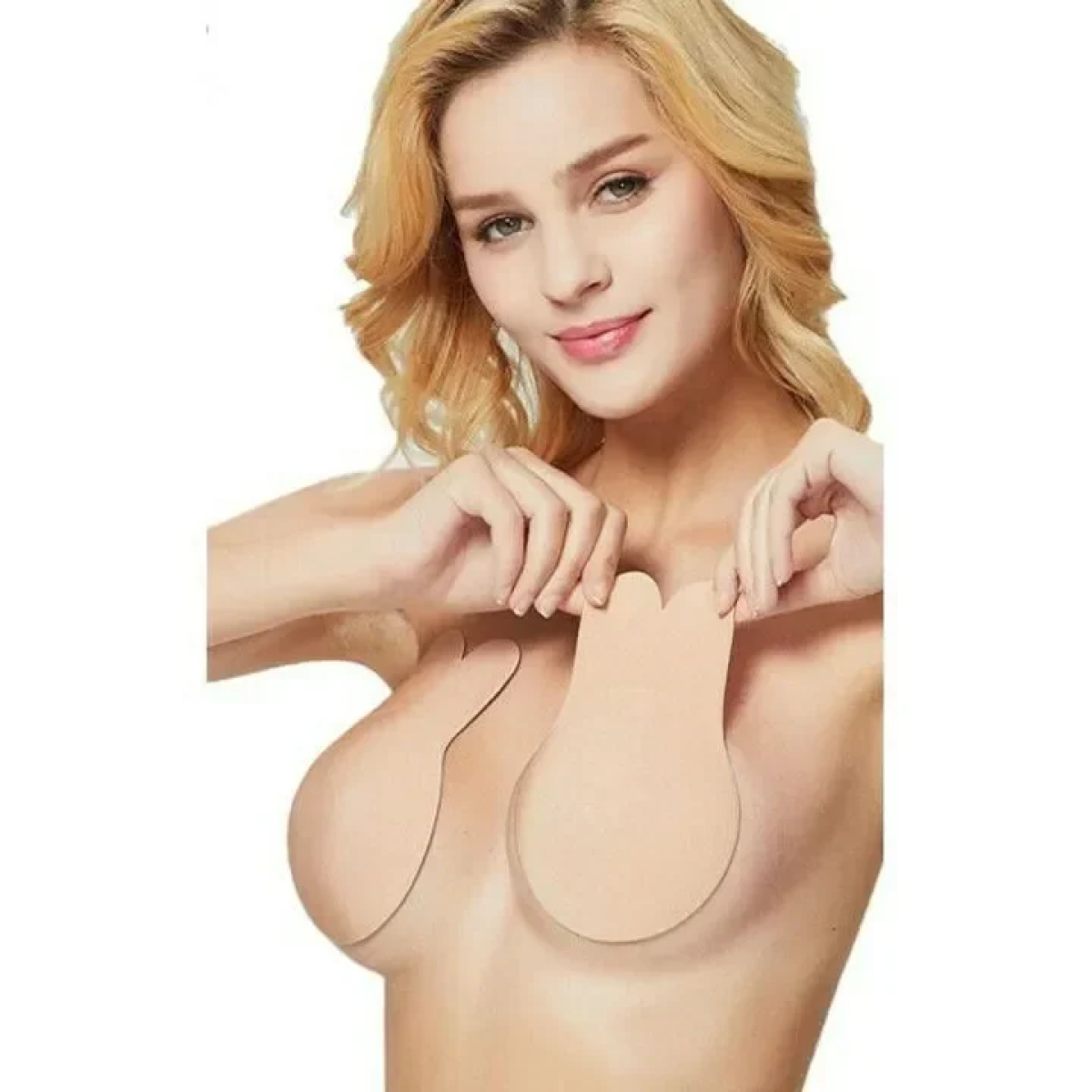 Αόρατο Σουτιέν INVISIBLE Χωρίς Τιράντες και Πλάτη (Beige) - Image 3