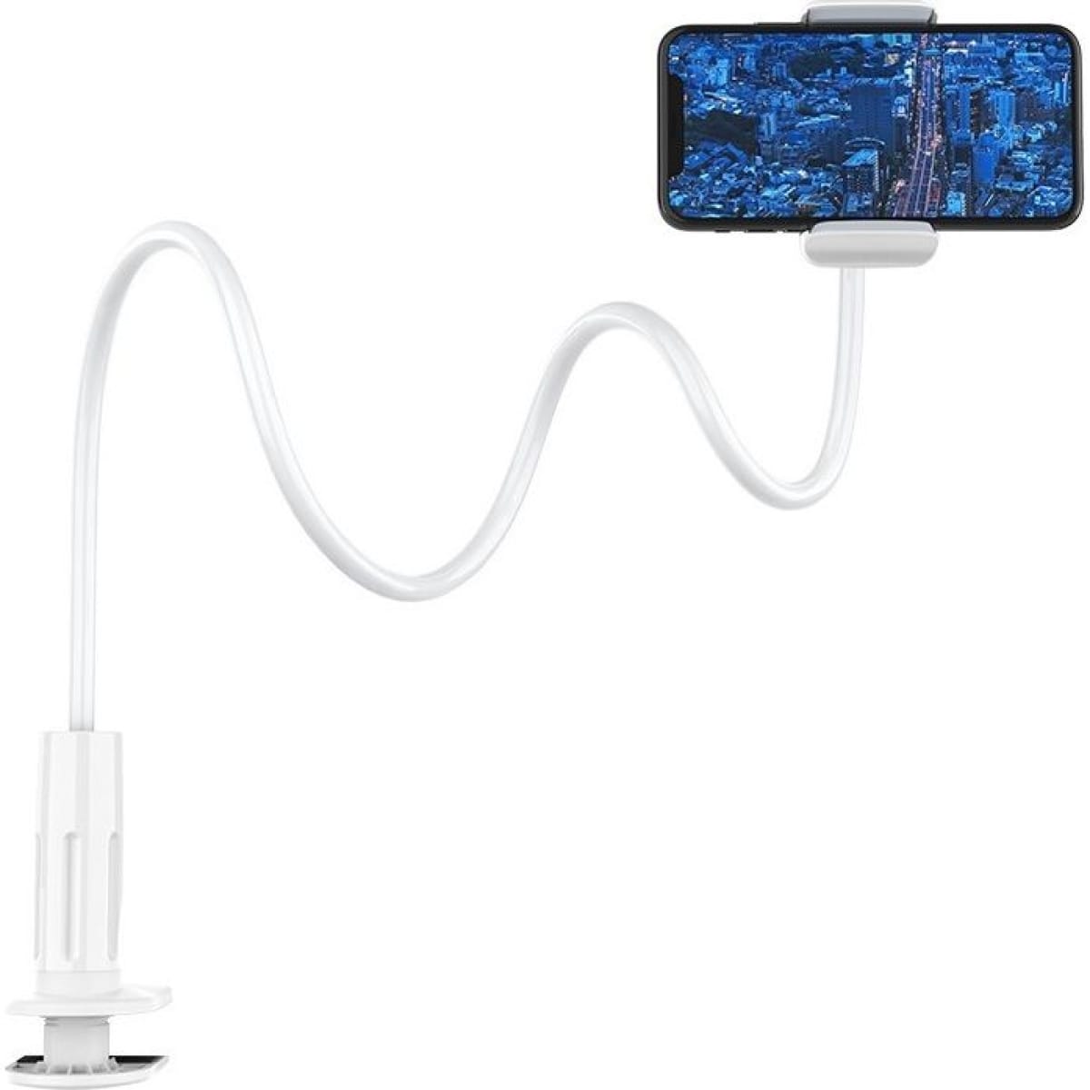 Borofone H23 Bright Shell Βάση Κινητού με Βραχίονα 70cm – Λευκό
