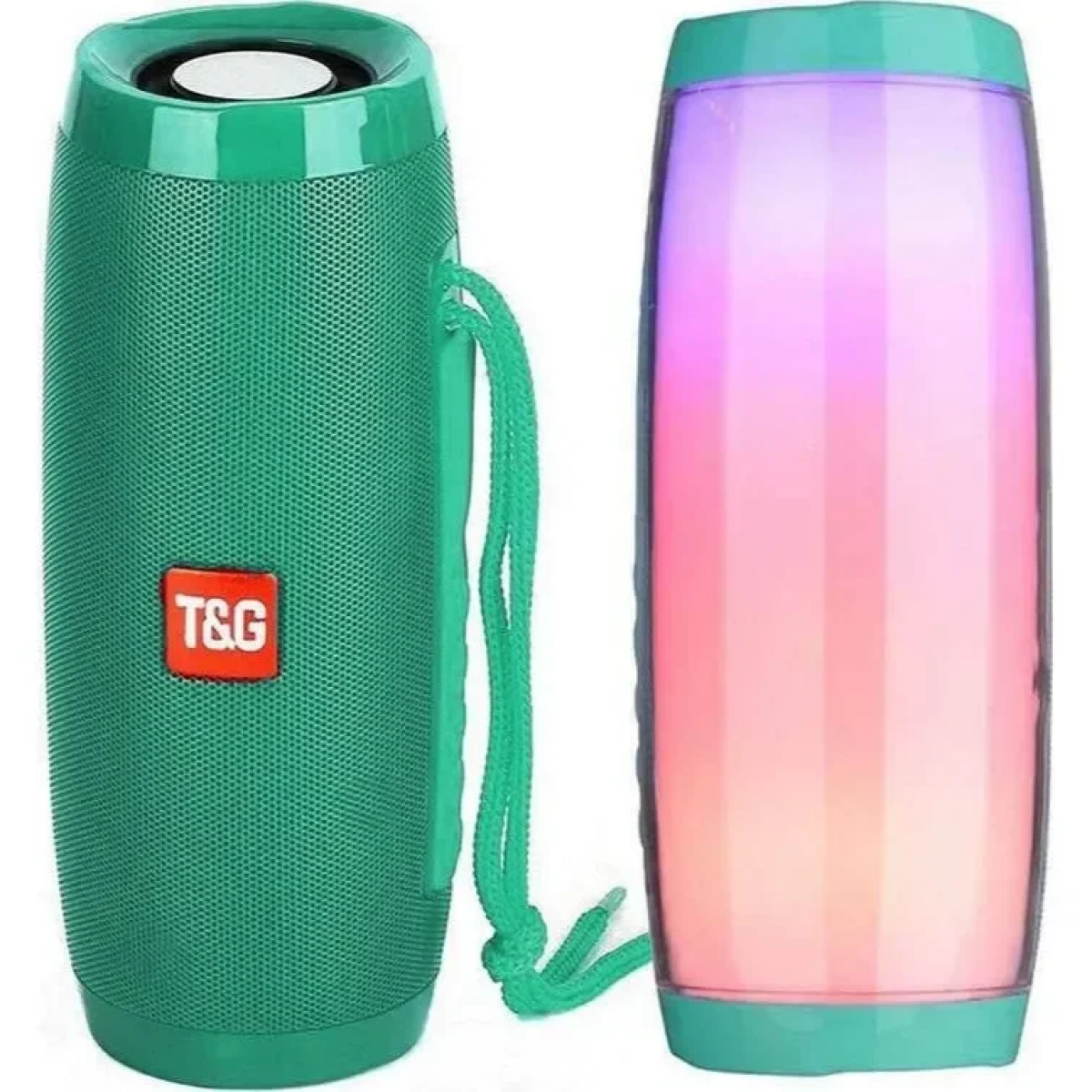Φορητό Ασύρματο Ηχείο Bluetooth με LED Φωτισμό T&G TG157 T&G - Image 2