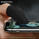 Borofone BG1 Superconducting Fiber Finger Sleeves 2 τεμάχια – Μαύρο Χρώμα