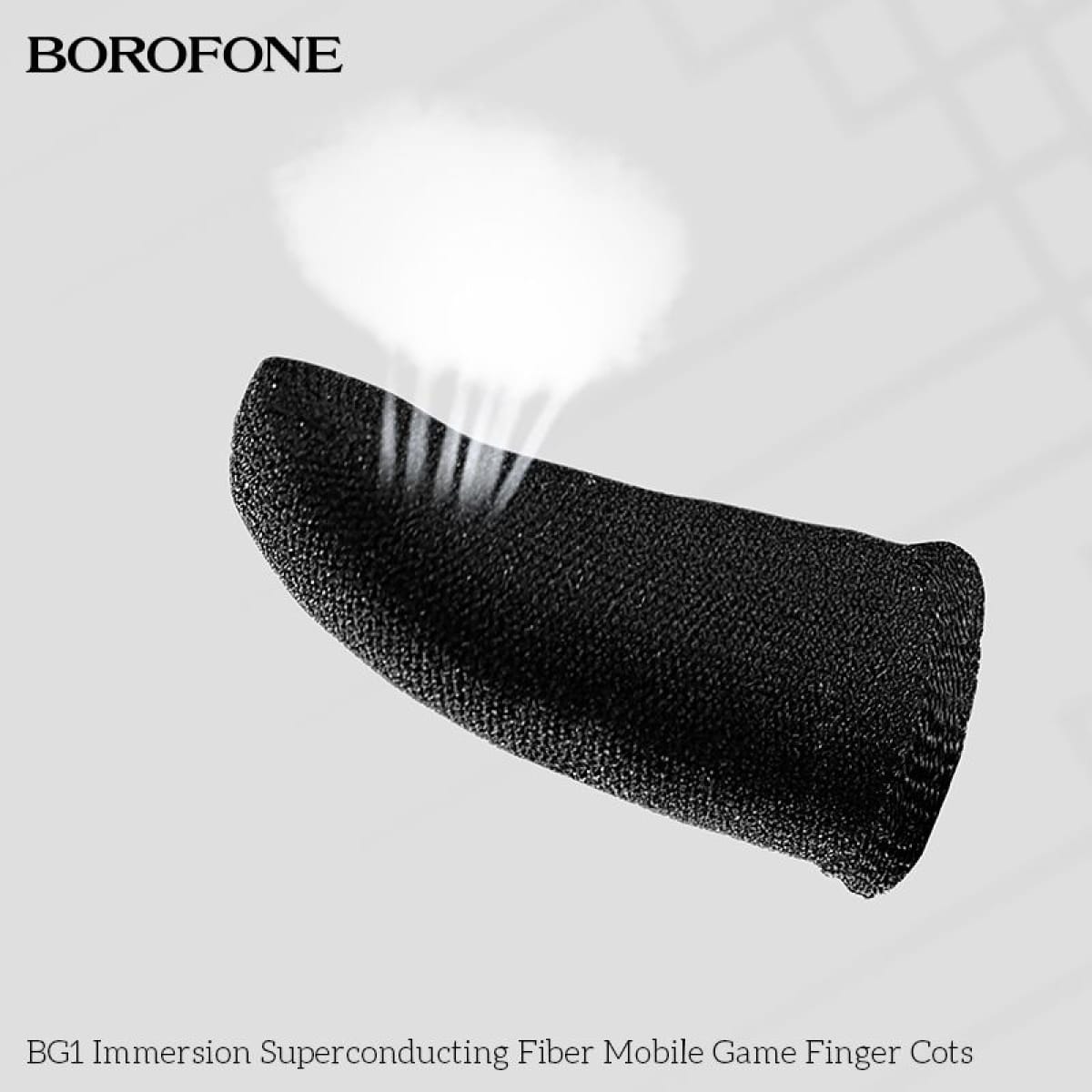 Borofone BG1 Superconducting Fiber Finger Sleeves 2 τεμάχια – Μαύρο Χρώμα