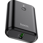 Hoco Q3 Mayflower Power Bank 10000mAh με USB-A & USB-C QC 3.0 – Μαύρο