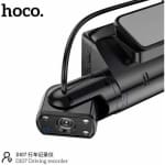 Hoco DI07 Dual Κάμερα DVR Αυτοκινήτου με Κλιπ για Παρμπρίζ – Μαύρη
