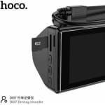 Hoco DI07 Dual Κάμερα DVR Αυτοκινήτου με Κλιπ για Παρμπρίζ – Μαύρη