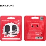 Borofone BG1 Superconducting Fiber Finger Sleeves 2 τεμάχια – Μαύρο Χρώμα