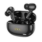Hoco EW60 Plus Norman Bluetooth Ακουστικά In-ear με Θήκη Φόρτισης – Μαύρα