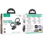 Hoco EQ8 In-ear Bluetooth Handsfree Ακουστικά με Θήκη Φόρτισης - Μαύρα