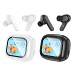 Hoco DES53 In-ear Bluetooth Handsfree Ακουστικά με Θήκη Smartwatch – Λευκά