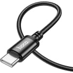 Hoco X89 Braided Καλώδιο USB-C σε USB-C 60W – 1m – Μαύρο