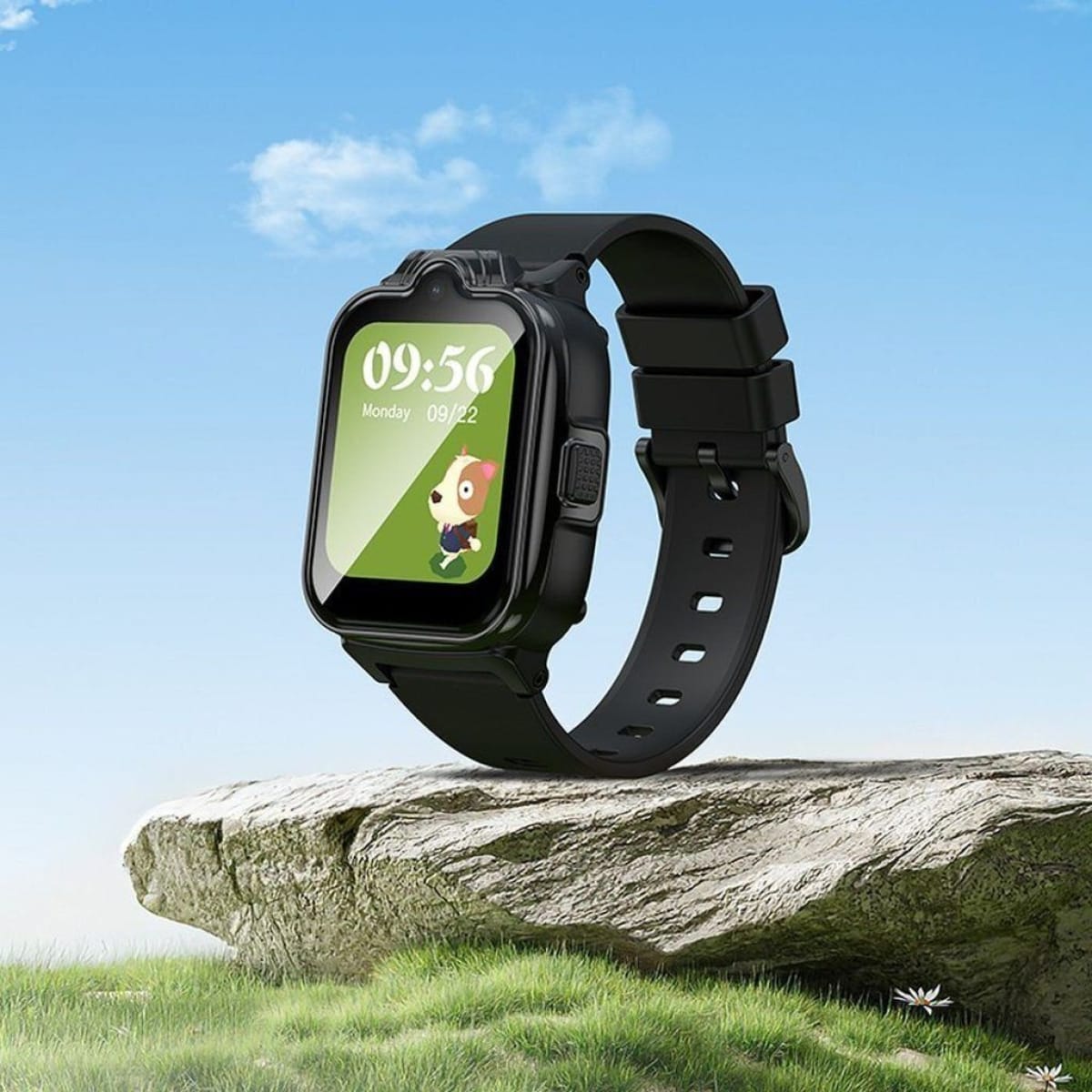 Hoco Y104 Παιδικό Smartwatch με 4G, GPS, WiFi & Κάμερα– Μαύρο