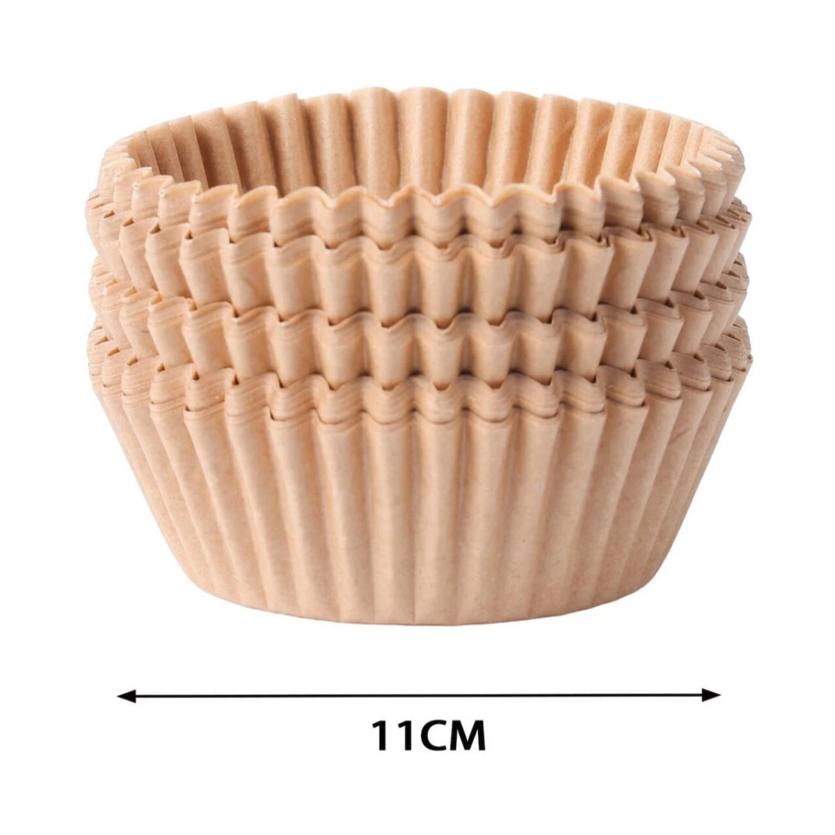 Tpster Καραμελόχαρτα για Cupcakes Χάρτινα – 11cm – 100 Τεμάχια (38292) - Image 3
