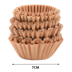 Tpster Καραμελόχαρτα για Cupcakes Χάρτινα – 7cm – 100 Τεμάχια (38288)