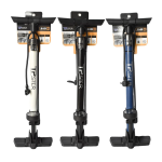 Tpster Τρόμπα Χειρός με Μανόμετρο 63cm – Μαύρη 37963