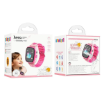 Hoco Y100 Παιδικό Ρολόι Smartwatch με Κλήσεις & SIM – Ρόζ